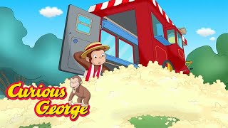 Popcorn Everywhere 🐵 Curious George 🐵 Kids Cartoon 🐵 Kids Movies [upl. by Lael]