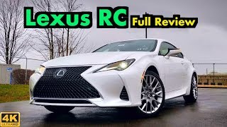 2019 Lexus RC 300 FULL REVIEW  Updates Bring LC Magic for 2019 [upl. by Hsan]