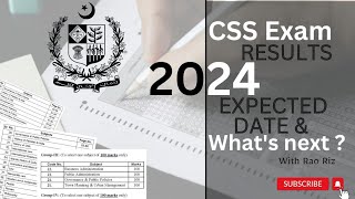 CSS Exams 2024 Results  CSS Exams 2025 Expected Date  FPSC [upl. by Griffiths679]