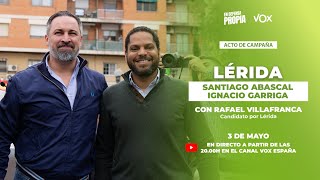 🔴 DIRECTO  Acto de campaña en Lérida endefensapropia [upl. by Allerym]