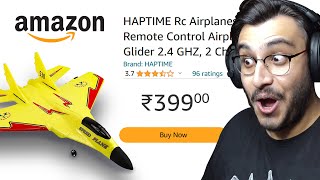 I BOUGHT THE CHEAPEST RC PLANE FROM AMAZON [upl. by Ainel43]