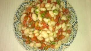 Salade aux Haricots Blancs  White Beans Salad  سلطة الفاصوليا البيضاء [upl. by Limemann342]