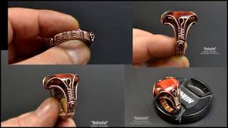 Wire wrapped jewelry Элементы для украшений из проволоки в технике Wire Wrapping [upl. by Essyle]