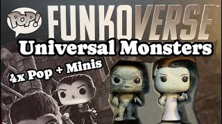 💥 FUNKO POP UNIVERSAL MONSTERS  FUNKOVERSE GAME UNBOXING 🧛‍♂️ MINIS  NEW RELEASE POPS 💥  MARVEL [upl. by Ober]