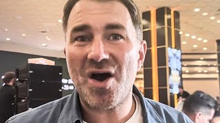 Eddie Hearn REACTS to Leonard Ellerbe CONFRONTATION Gets REAL on Gervonta Davis vs Shakur Stevenson [upl. by Idnic141]