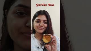 Gold Face Mask pilgrim skincareproducts trending ytshort shorts short glowingskin facemask [upl. by Sisile]