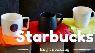 Starbucks Coffee Mugs Unboxing [upl. by Rusell]