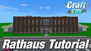 Minecraft Rathaus  Wie baut man ein Rathaus in Minecraft XboxPS4PEBedrock [upl. by Dalury]