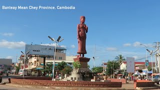 Cambodia Travel from Banteay Meanchey Province to Battambang Province [upl. by Havener22]