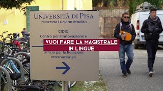 Laurea magistrale in Lingue letterature e filologie euroamericane perché farla a Pisa [upl. by Hartfield]