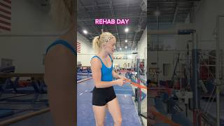 This is what my self care days looks like😌 shorts gymnast rehabexercises workoutwithme [upl. by Lanette]