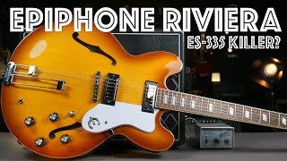 Epiphone Riviera E360TD  Guitar Review [upl. by Lubba901]