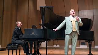 Lieder eines fahrenden Gesellen Brenden Gunnell tenor and Hendrik Heilmann piano [upl. by Eelessej]