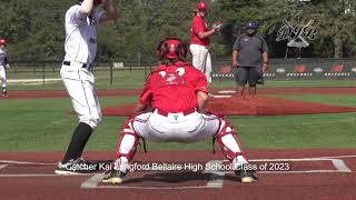 Catcher Kai Langford Bellaire High School Class of 2023 [upl. by Ygiaf]