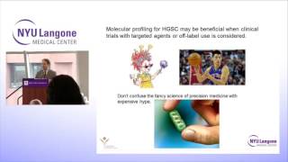 NYU Langone Ovarian Cancer Survivors Course Precision Medicine [upl. by Bonner]