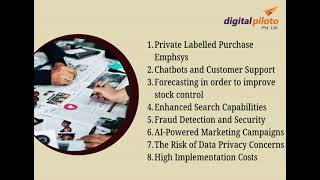 AI  eCommerce A Mix of Great Benefits with Some Concerns by Digital Piloto Pvt Ltd [upl. by Grosberg657]