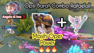 Angela di banned ❌ II Opsi Barat combo Rafaela  tetep Oper Power 🔥🔥 fypシ mlbb mlbbtiktok [upl. by Euqirdor169]