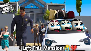 GTA 5 Franklin And Family Left This Mansion💔😭For aa Big Reasons😮😞Shinchan Crying 😭Ps Gamester [upl. by Notna514]