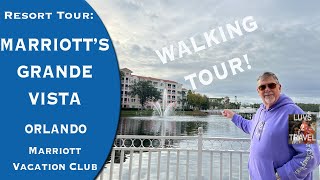 MARRIOTTs GRANDE VISTA RESORT WALKING TOUR Orlando [upl. by Manthei]