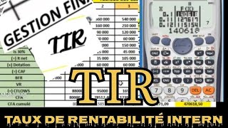 La suite de lExercice N°1 TIR Cas Cashflows différentsGESTION FINANCIÈREChoix dinvestissement [upl. by Oicam]