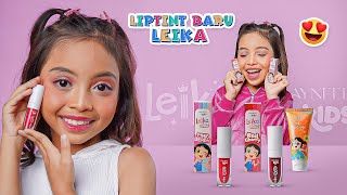 LEIKA FOTO STUDIO BUAT PRODUK BARU LIPTINT 😍 DIANTER TOMPEL DAN BUNDA [upl. by Aivlis]