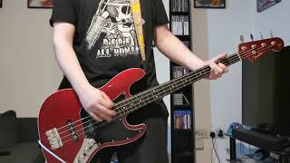 Minor Threat  Straight Edge Bass Cover [upl. by Jamilla]