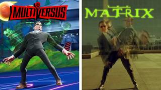 All Matrix References YOU MISSED In MultiVersus [upl. by Conrad366]