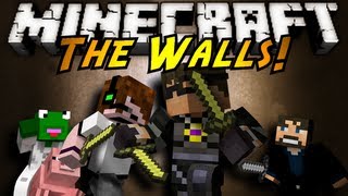 Minecraft MiniGame  THE WALLS [upl. by Alakcim909]