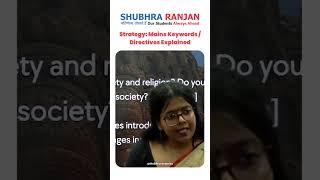 Strategy Mains Keywordsdirectives Explained  History Crash Course by Radha  Shubhra Ranjan IAS [upl. by Tankoos]