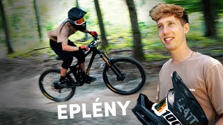 Végre Egy Igazi BIKEPARK Itthon  Eplény Vlog [upl. by Euqinoj]