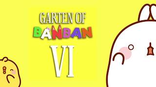 Molang and Piu Piu playing Garten of Banban 6 😖 [upl. by Sunderland739]