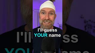 ASMR Guessing Your Name 🌈 asmr asmrshorts [upl. by Esirrehc]