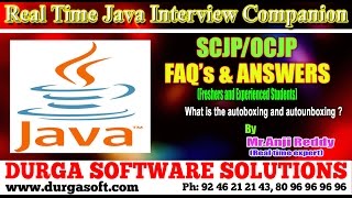 Java Interview CompanionScjpOcjp What is the autoboxing and autounboxing [upl. by Ridinger]