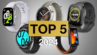 LOS 5 MEJORES SMARTWATCH CALIDAD PRECIO DE 2024 [upl. by Vinnie618]