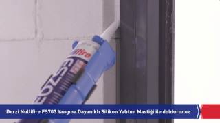 Yangın Dayanımlı Yalıtım Silikonu  Nullifire FS703 [upl. by Zeret436]