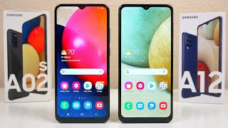 Smsung Galaxy A02s vs A12 Comparison Which Should You Buy [upl. by Ahcurb443]