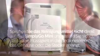 SimplyGo Mini  Reinigung und Pflege des mobilen Sauerstoffkonzentrators [upl. by Hada]