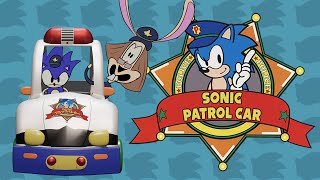 That Time Sonic Joined The Police  Waku Waku Sonic Patrol Car History [upl. by Adraynek]