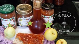 Como hacer mermelada y miel de manzanas a la canela Marmellata di mele [upl. by Ansilme]