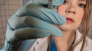 ASMR Dermatologist Facial Symmetry Exam amp Botox Treatment  Face Measuring [upl. by Aerdnak]