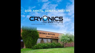 2020 Cryonics Institute Annual General Meeting [upl. by Aarika]