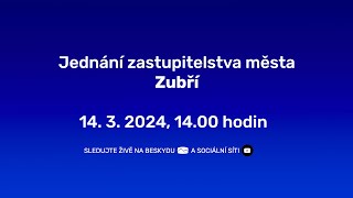 Jednání zastupitelstva města Zubří  1432024 [upl. by Aneala]