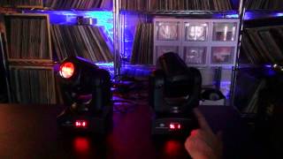 Moving Head Tech  Pan Tilt Inversion and Slave Modes [upl. by Emory]