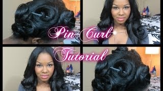 How To Pin Curl Tutorial Make Your Curls Last Without Heat [upl. by Yob710]