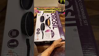 Borosil Non Stick Cookware Set borosil cookwareset cookware unboxing nonstick kitchen en [upl. by Refiffej126]