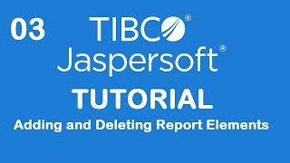 Adding and Deleting Report Elements  Jaspersoft Studio Tutorial [upl. by Behl536]