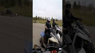 ATV cops thought biker wasn’t legal 😂 kenny1020304050 [upl. by Ayinat611]