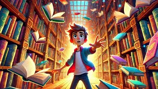 The Floating Books and the Mysterious Librarian  Pixica amp Kids Learning [upl. by Zechariah201]