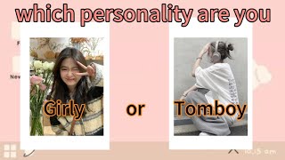 which one are you Girly girl or Tomboy  Bobble Tea [upl. by Ellednahc]