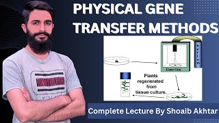 Physical Gene Transfer Method Complete Lecture By Shoaib Akhtar [upl. by Llenrad667]